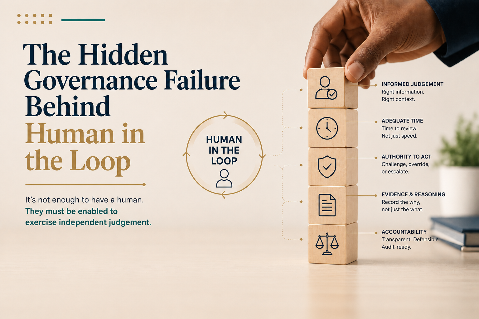 the hidden governance failure behind human in the loop: an article by yetty ashiru
